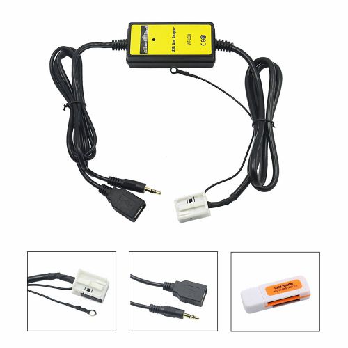 Buy Car Digital CD Changer for VW Skoda Audi Audio Music Cable Adapter ...