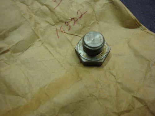 Nos genuine volvo oil pan drain plug 444 544 duett amazon 16322 early version