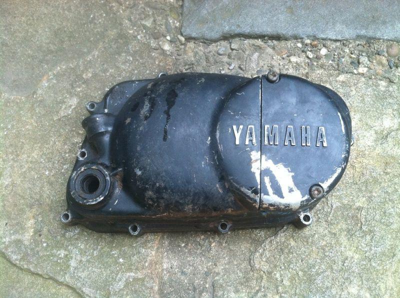 Yamaha clutch side motor cover mx80 gt80 mx gt dt 80 1979