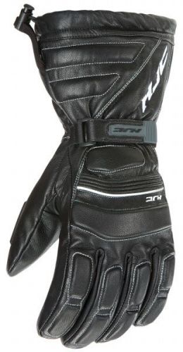 Hjc cold weather leather gloves black large l 1220-064