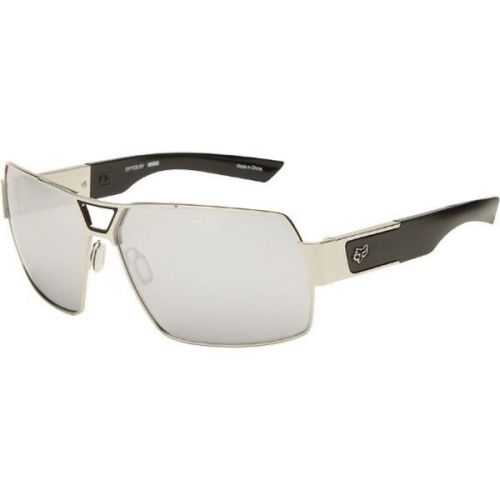 Fox racing the meeting mens sunglasses chrome/chrome spark one size