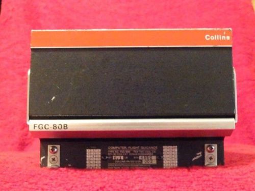 Collins fgc-80b flight guidance computer p/n 622-3106-002