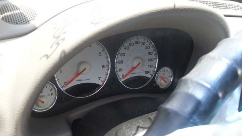 03 jeep liberty speedometer cluster mph chrome trim 45533