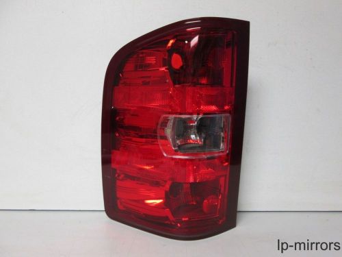 2007-2013 chevrolet silverado tail light lh left oem side driver hand