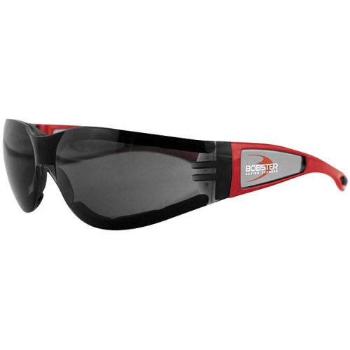 Bobster shield ii sunglasses red/smoke