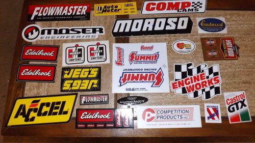 Performance automobile peel &amp; stick decal assortment #5