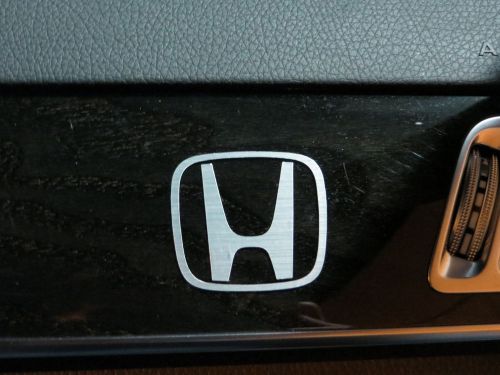 (2pcs) dashboard badge sticker decal honda logo