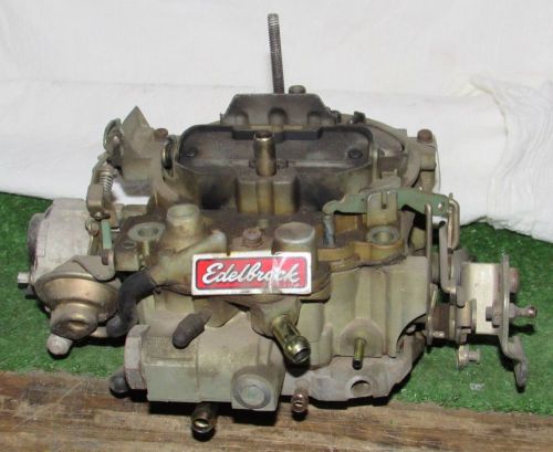 Used edelbrock quadrajet carburetor # 1904