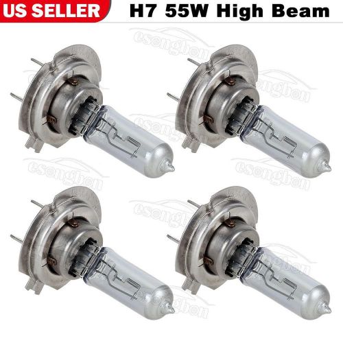 Pack4 h7 12v 55w high performance halogen bulb for auto headlight high beam