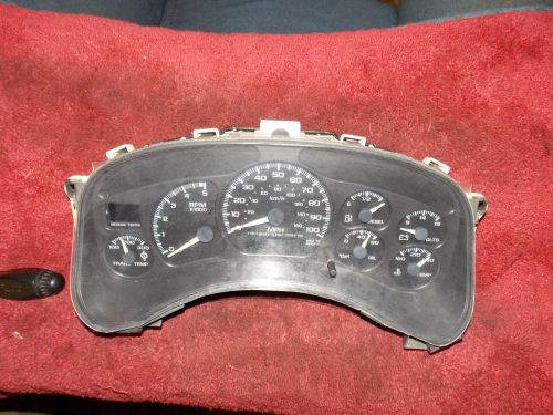 00-02 gm gmc chevrolet silverado sierra diesel cluster 15065280 *oem unit*