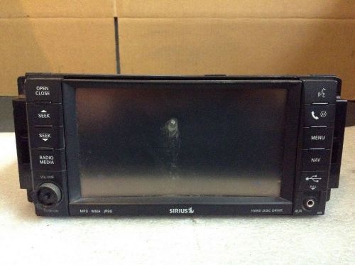 2010 2011 2012 dodge caravan town &amp; country radio navigation cd player #663