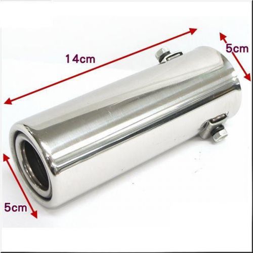 Car alloy muffler exhaust tailpipe tips suit tailpipe size 30-45mm a1c