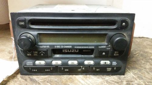 00 01 02 isuzu rodeo 6 disc cd cassette radio receiver 8-97251-335-0
