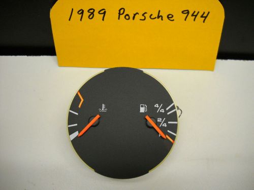 1989 porsche 944 fuel / water temp gauge s vdo-110.008/326/069 944.641.311.41