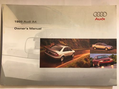 1999 audi a4 owners manual parts service new original a 4