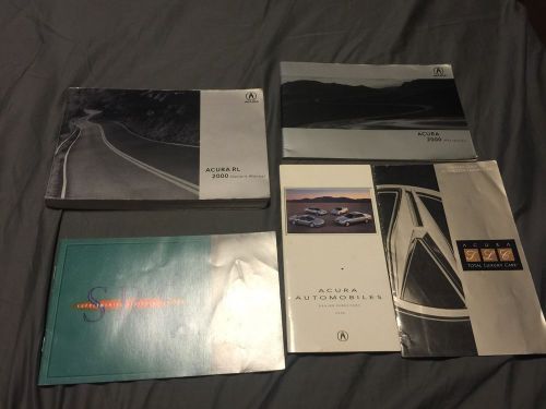 2000 acura rl owners manual 00