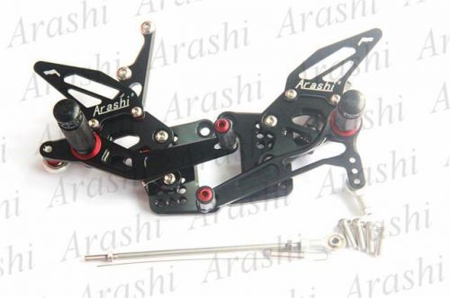 Rearset rear set for triumph speed triple 1050 2005-2014 black v79