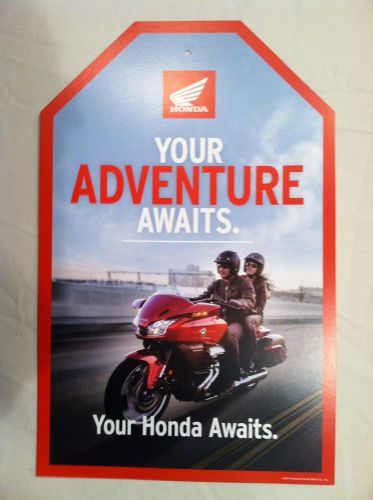 2014 honda ctx sales poster 14&#034; x 9&#034; your adventure awaits