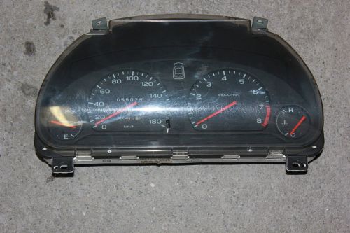 Jdm subaru legact bg gauge cluster speedometer 5speed mt gt turbo oem 93-98