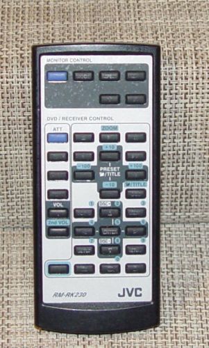 Jvc rmrk230 remote control