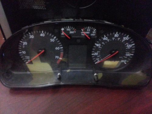 Volkswagen passat speedometer (cluster), mph, (160 mph), from vin 090001 thru