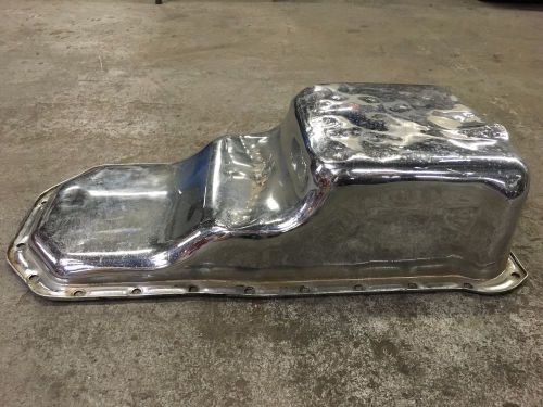 Vtg buick nailhead oil pan 1954 1955 1956 rare original 264 322 classic car