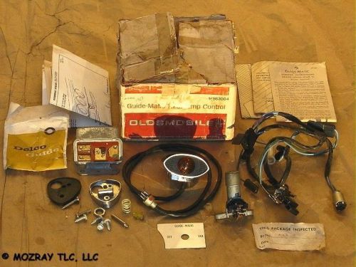 Oldsmobile guide-matic headlamp control delmont 88_delta 88_ninety-eight 1968