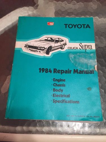 1984 celiac supra repair manual