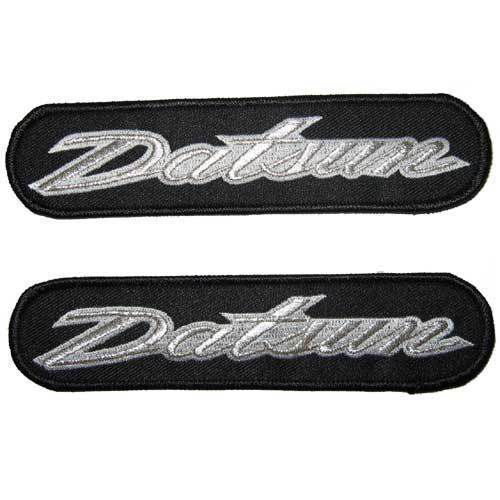 Datsun embroidered patch 510 510 240z 260z 280z 240sx fairlady bluebird script