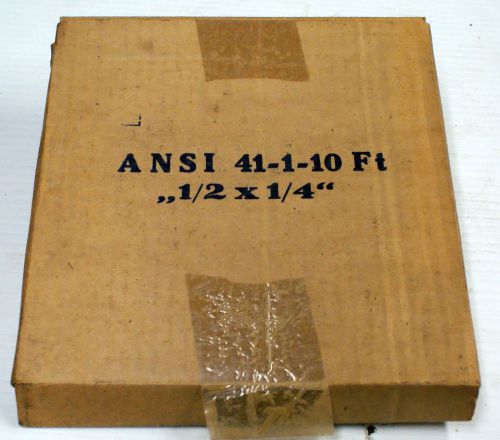 Nos fkk ansi 41-1-10 feet 1/2 x 1/4 chain jt