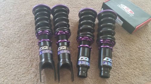 D2 racing sl super low coilovers for 92-00 civic / 94-01 integra + camber kit