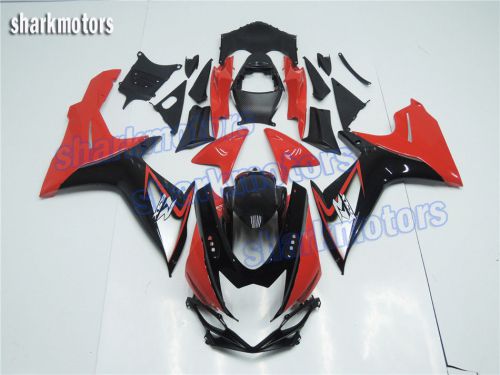 Fairing red black injection fit for 2011-2015 suzuki gsxr gsx-r 600 750 k11 a#a4