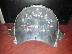 Volkswagen beetle speedometer (cluster), mph, 2.0l, mt 99