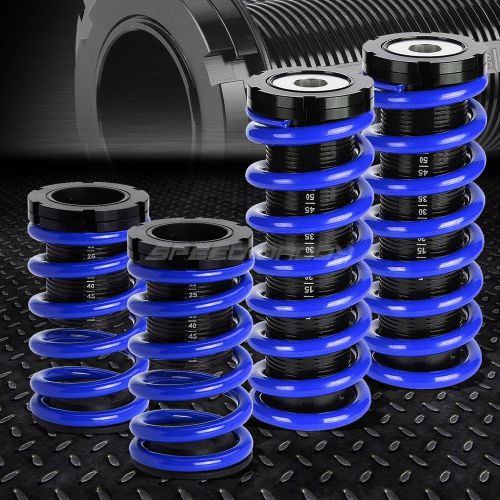 1-3&#034;adjustable coilover suspension lowering spring for 00-05 mit eclipse 3g blue