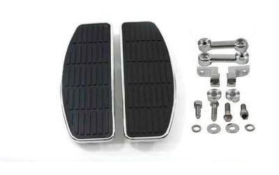 Adjustable d floorboards for foot pegs harley davidson softail dyna sportster 