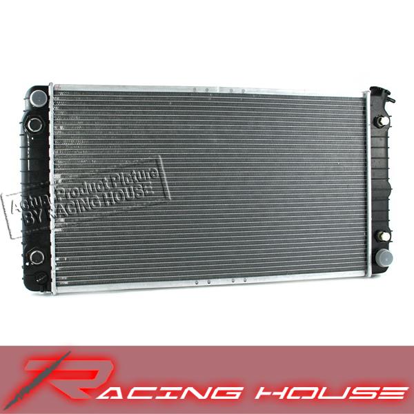 1991-1996 buick lesabre 3.8l v6  a/t aluminum cooling core radiator+eoc assembly