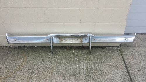 1968 1969 dodge charger rear bumper incredible original for rechrome guards  r/t