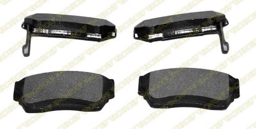 Monroe dx510 brake pad or shoe, front-monroe dynamics brake pad