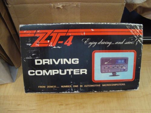 Zemco zt-4 driving computer vintage nos new old stock automotive