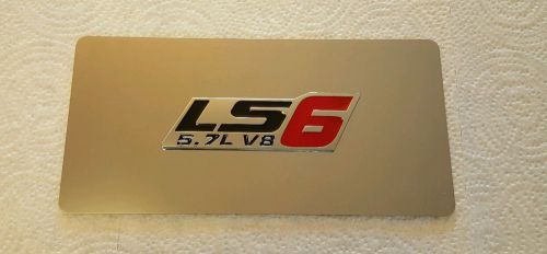 C5 corvette exhaust filler plate mirror polished stainless ls6  made in usa