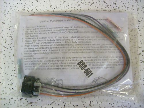 New 888-601 gm fuel pump module 4-way connector assembly.