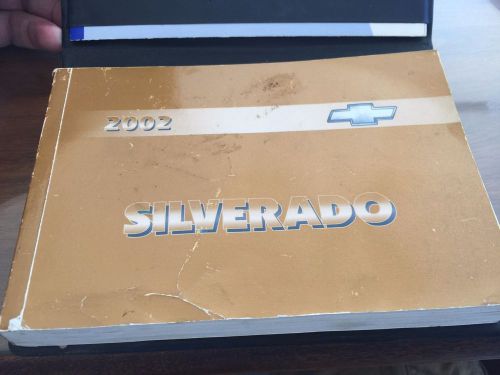 2002 chevy silverado ls z71 owners manual and warranty booklets