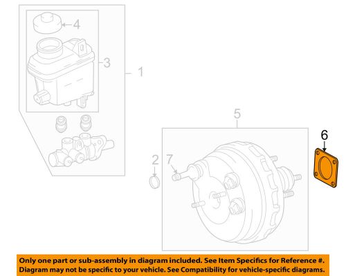 Toyota oem-booster assembly gasket 4478504020