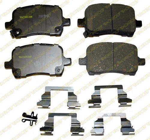 Monroe cx1160 brake pad or shoe, front-monroe ceramics brake pad