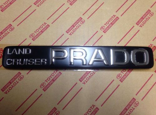 Genuine oem toyota land cruiser rear emblem 2003-2009 prado 120