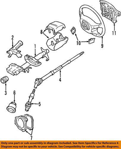 Toyota oem 96-97 rav4 steering column-cover 4528742050c0