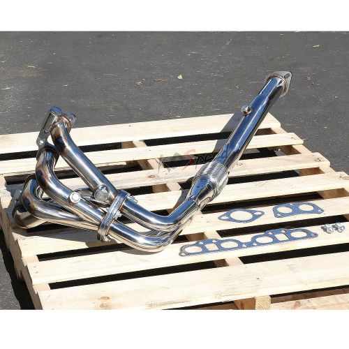 Sr20 stainless steel burnt pipe header exhaust for nissan sentra/200sx/g20 2.0