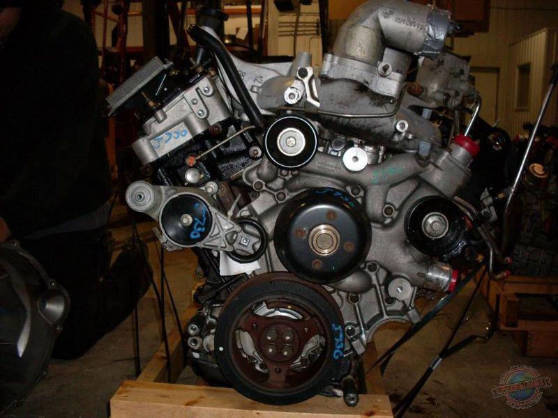 Engine / motor ford f350sd pickup 1199641 05 6.0l at runs nice less turbo 124k