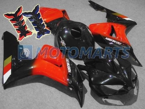 Free tank pad! injection fairing kit for honda cbr1000rr fireblade 2006 2007 bj