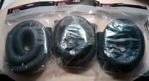 New 3 buchanan split flex tubing 5 ft length 1” id black 772242 auto wiring